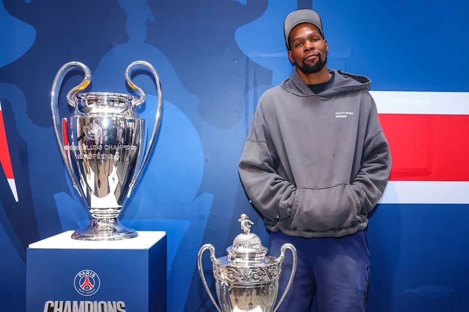 杜兰特入股巴黎圣日耳曼，助力法甲豪门拓展篮球版图